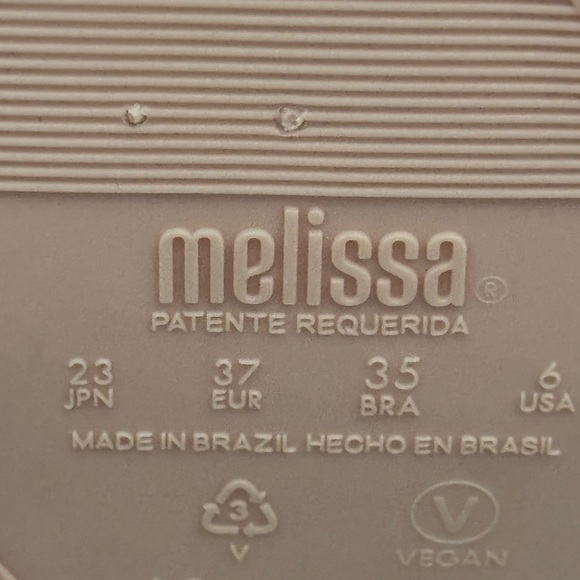 Melissa - Venus Jelly Wedge Heels Size 6 Made In Brazil - Picture 6 of 7